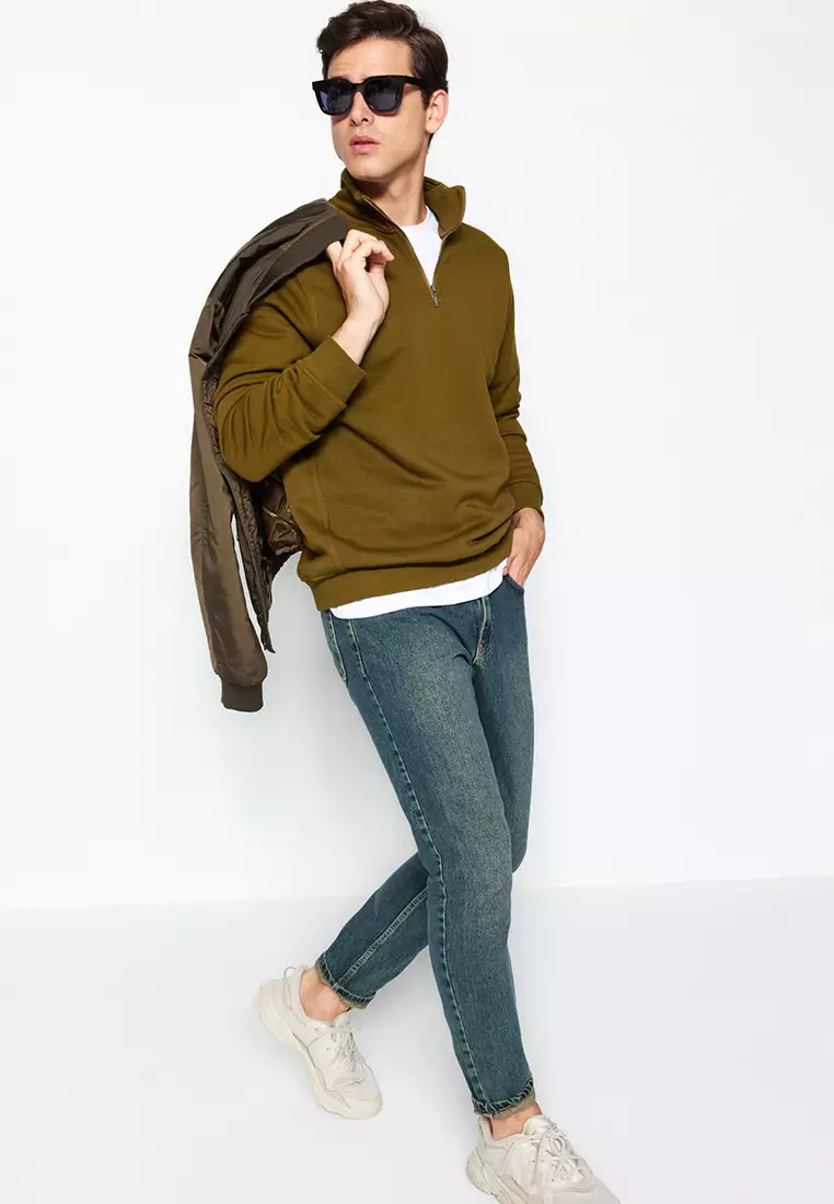 Half-Zip Sweater