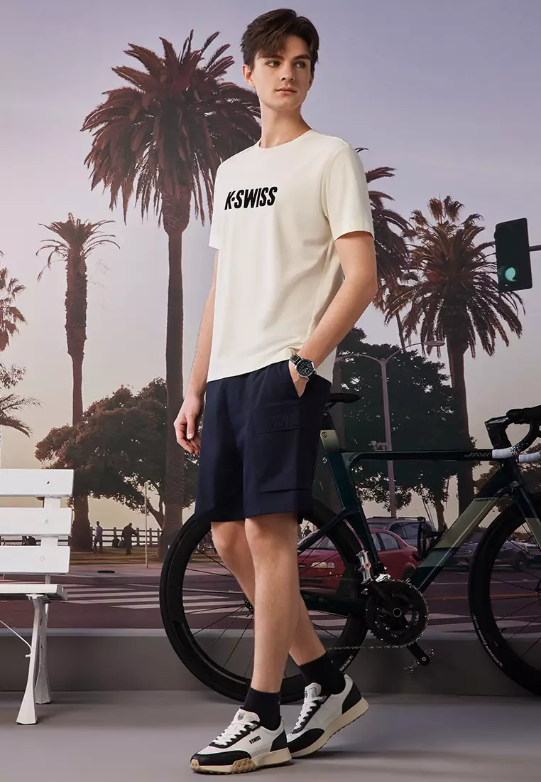 男裝 K-SWISS LOGO T裇
