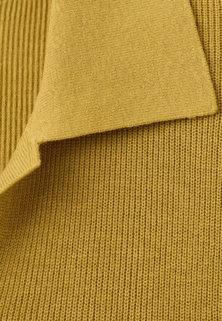 Structured Knitted Polo Shirt