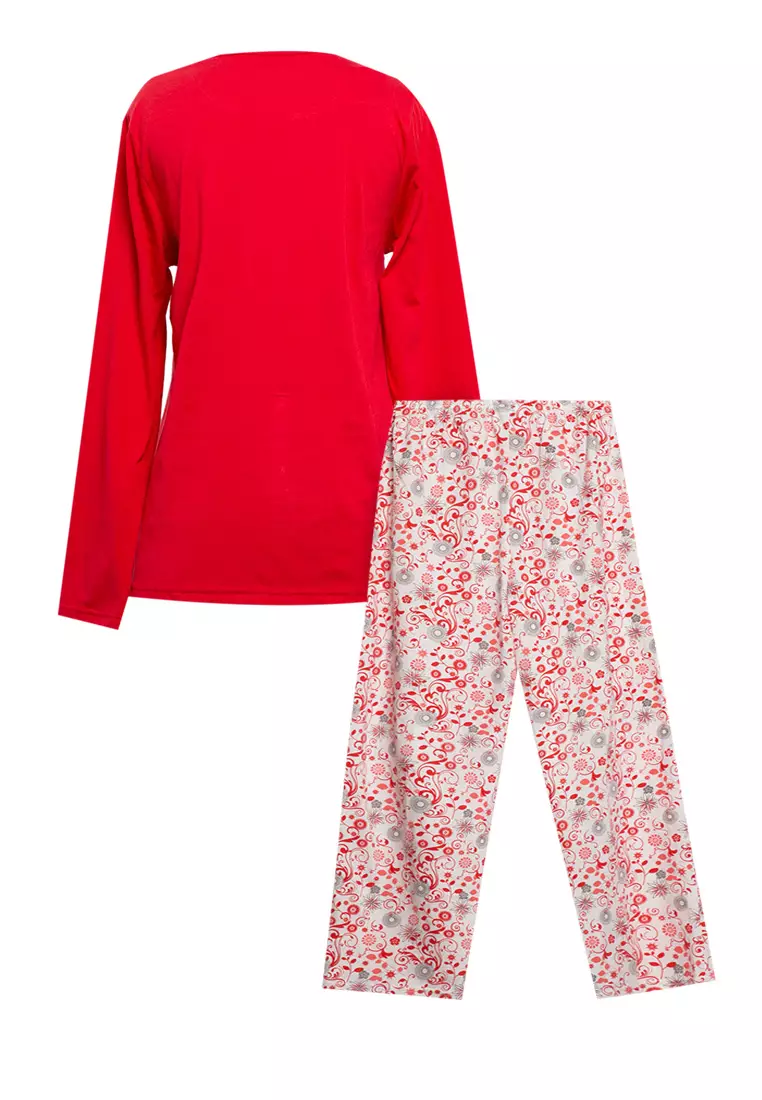 Pyjama Set  Long  Sleeve Long Pants  Sleepwear