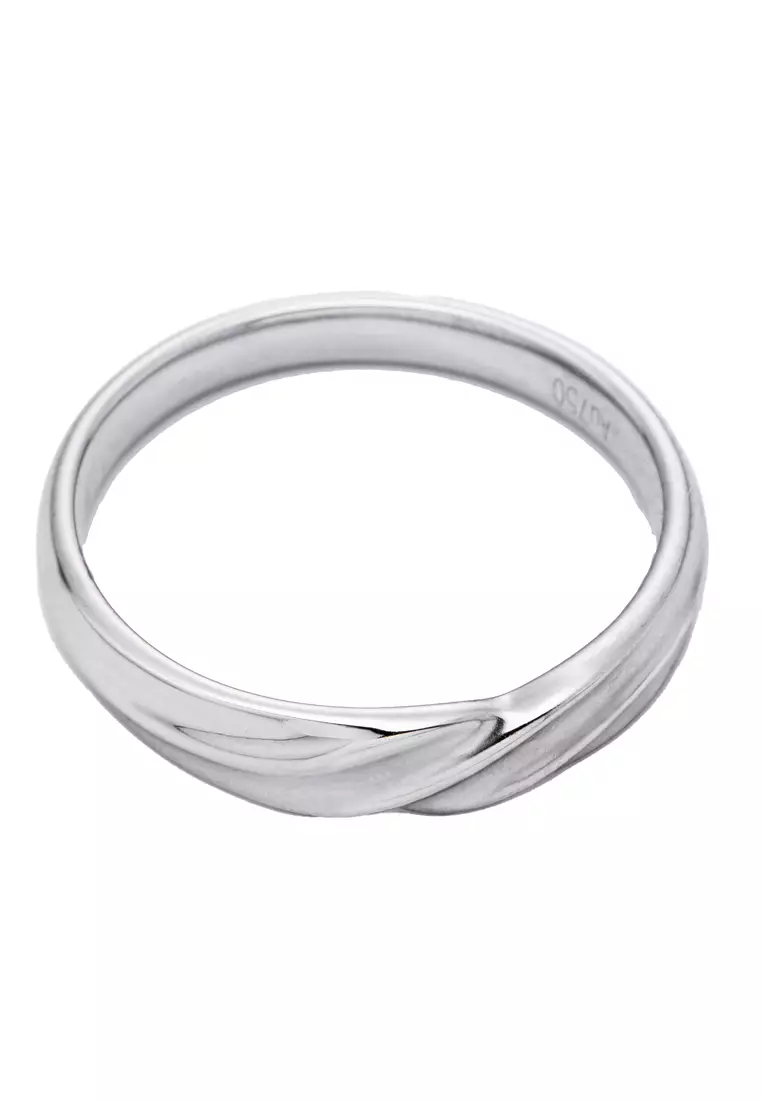 LITZ 18K White Gold  Diamond Ring YF-YR7314