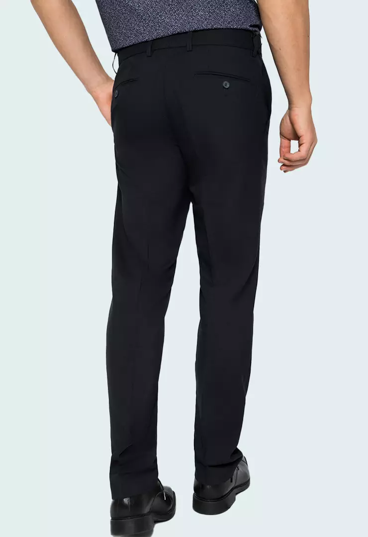 Johnwin - Celana Formal - Hitam - Regular Fit - F.965.008.157.C
