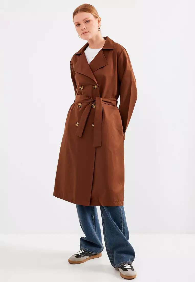Double Breasted Trench Coat