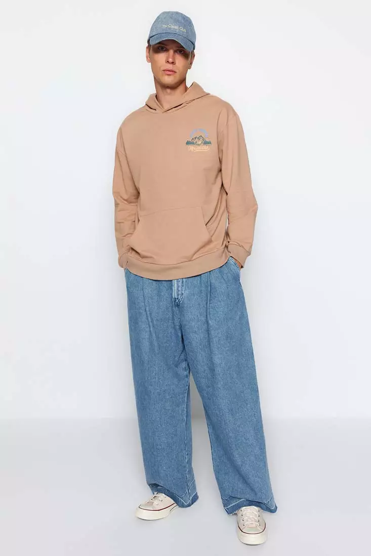 Kangaroo pocket hoodie mens hotsell