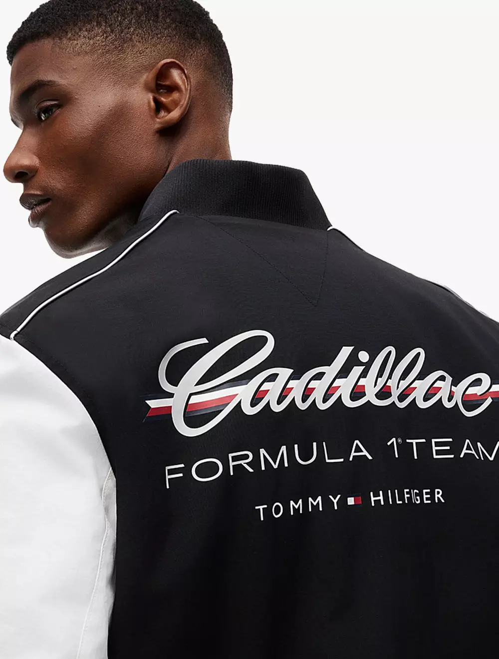 Tommy Hilfiger - TH x Cadillac Formula 1 Team Back Logo Varsity Jacket