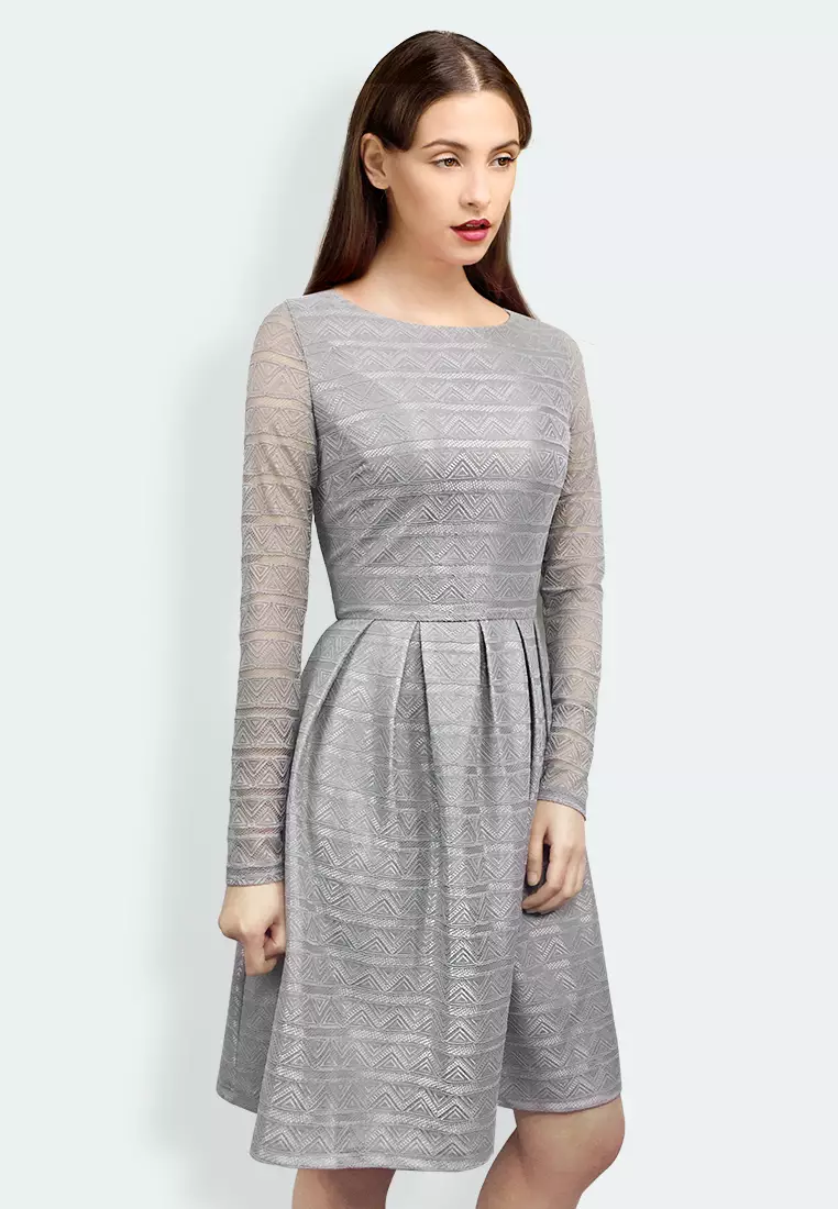 Yikatiyi Bonded Lace Dress 2024 Buy Yikatiyi Online ZALORA