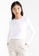 ck Calvin Klein beige Compact Cotton Stretch Long Sleeves Tee 6EF00AAA30A476GS_1