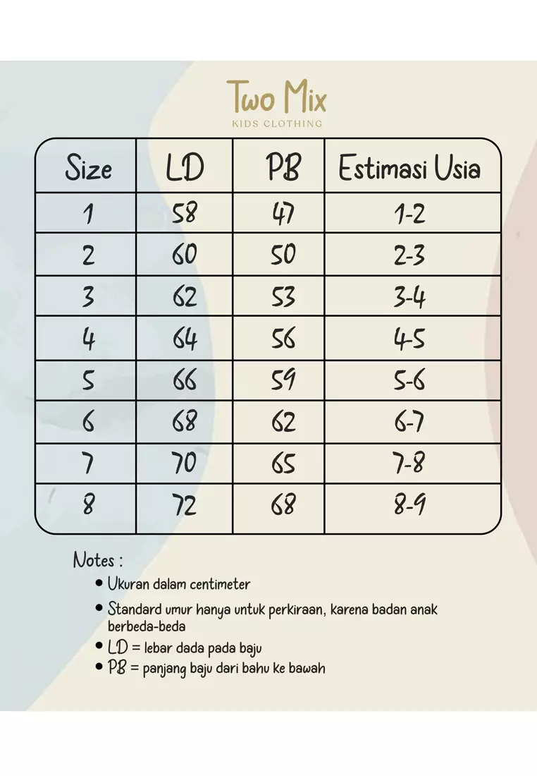 Two Mix - Dress Anak Perempuan Lucu Bahan Kaos - Baju Anak Perempuan Tas Lucu 1-8 Tahun 4283