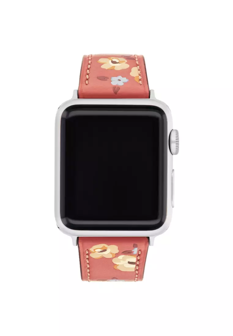 Coral apple watch online strap