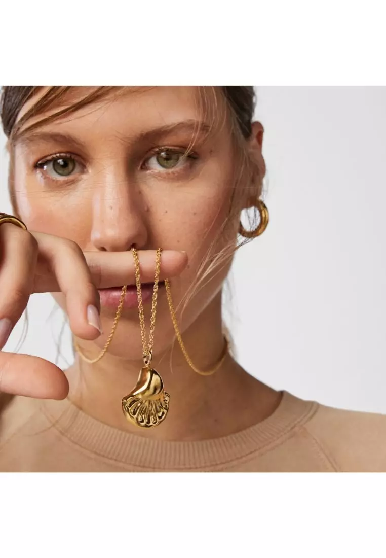 Buy TOUS TOUS Oceaan Shell Silver Vermeil Pendant Online ZALORA