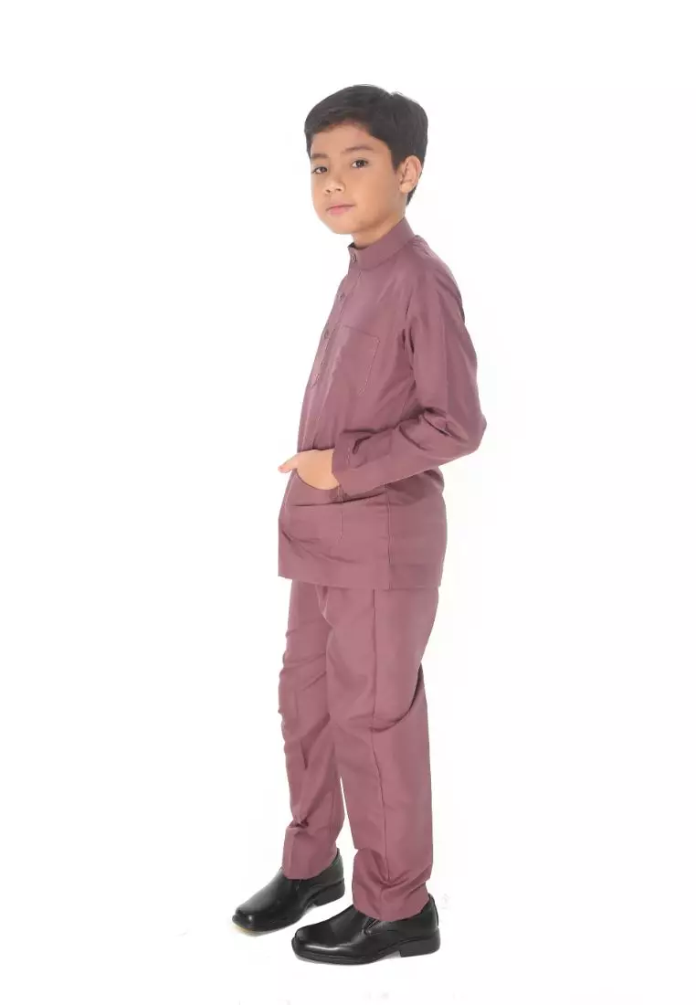Baju Melayu Moden Cekak Musang for Kids