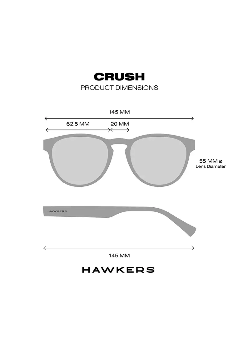 Crush Sunglasses For Men And Women. Unisex. Official Product Designed In Spain