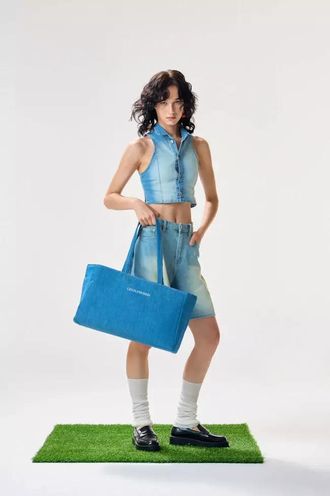 Gentlewoman Denim Hand Bag
