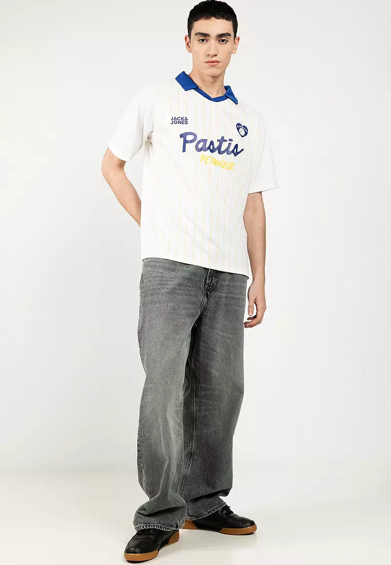 Mesh Open Collar Short Sleeve Shirt