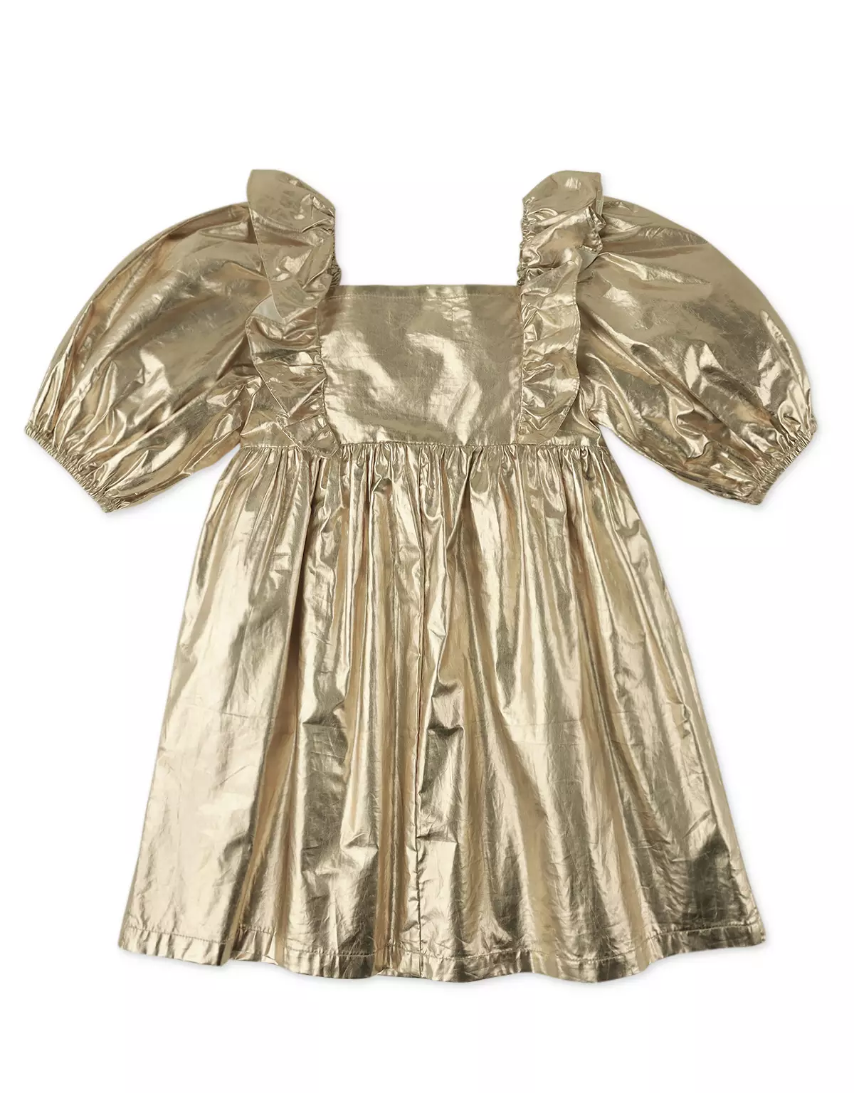 Gingersnaps Sunset Soiree Dress Metallic - Dress Anak Perempuan
