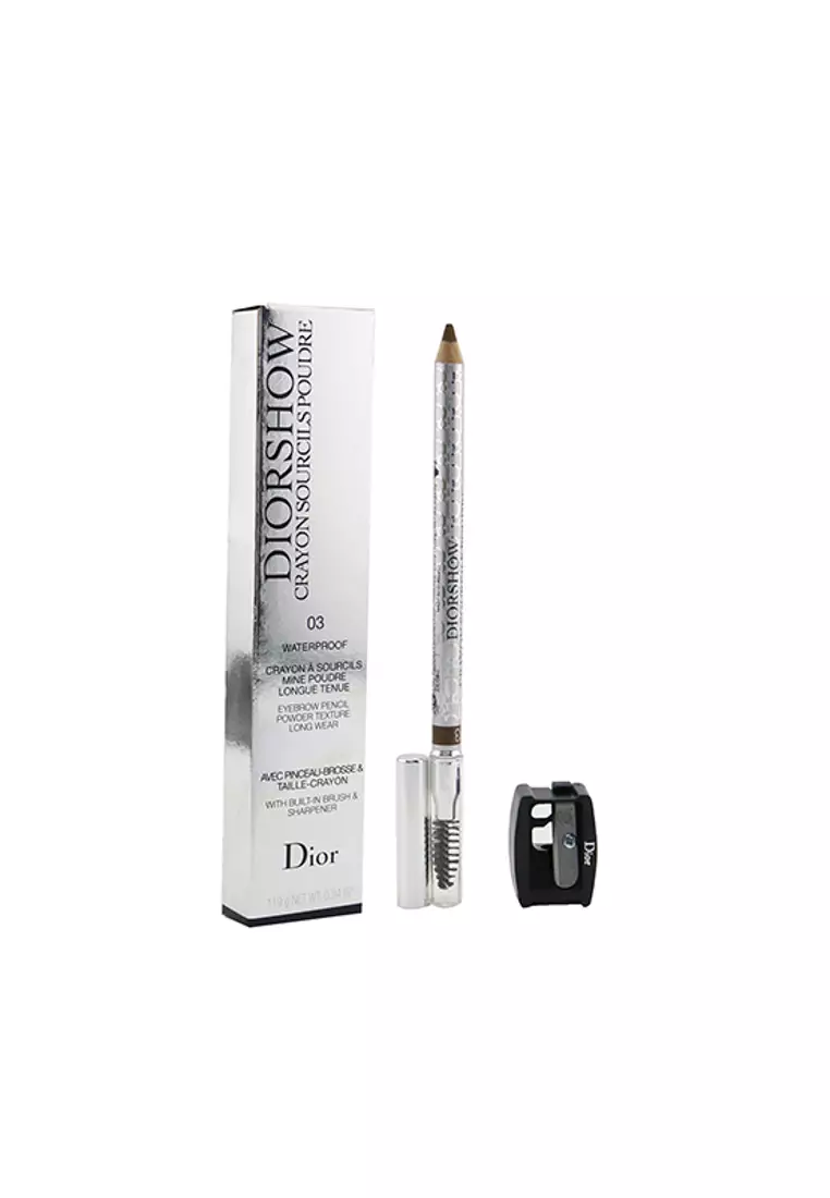 Discount on Christian Dior  shoes - SKU: Christian Dior - Diorshow Waterproof Crayon Sourcils Poudre - # 03 Brown 1.19g/0.04oz