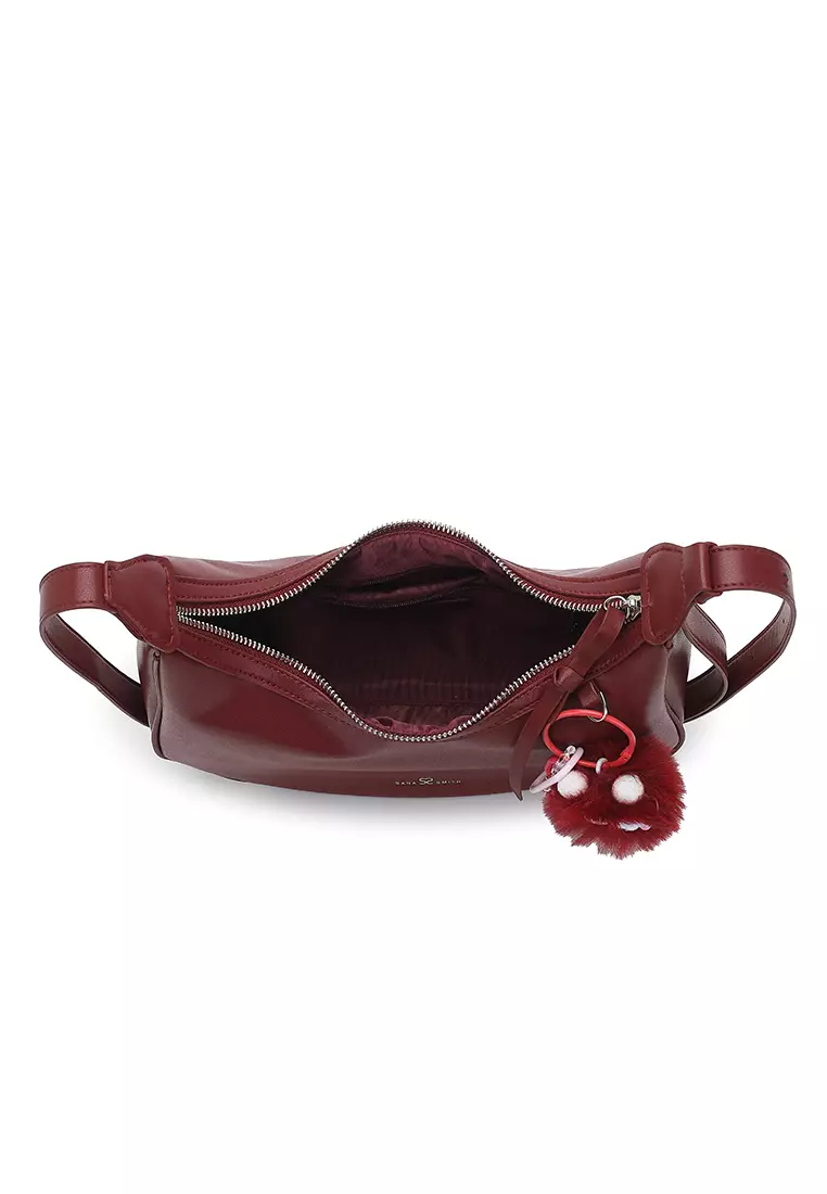 Women's Shoulder Bag / Sling Bag / Crossbody Bag - Maroon