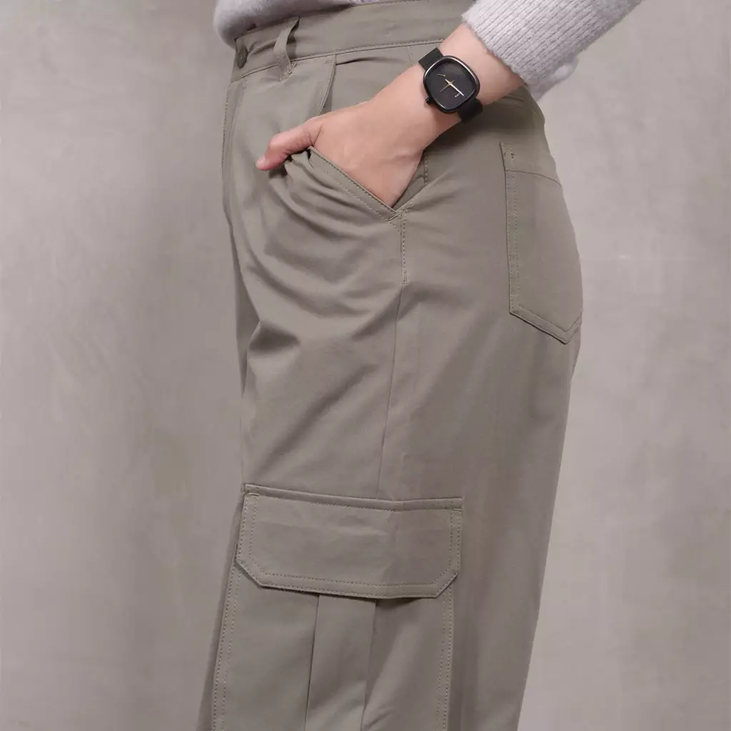 Triset Casual Cargo Pants Wanita - TP300100009