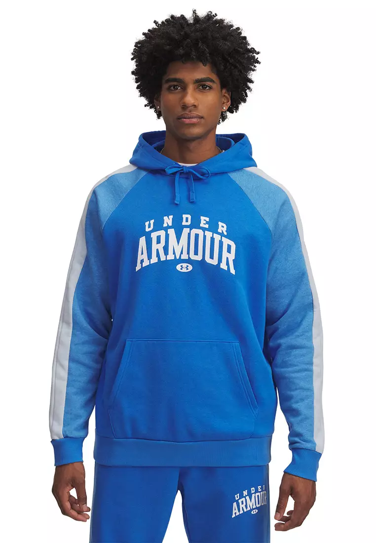 Buy Under Armour Rival Fleece Colorblock Hoodie 2025 Online ZALORA