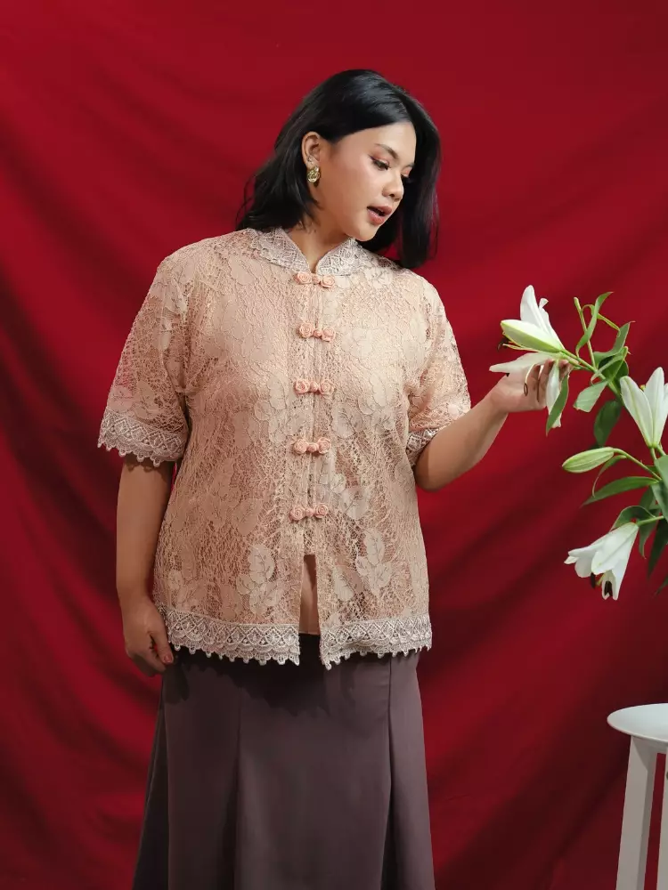 xtramiles Ladies top ming top nude peach