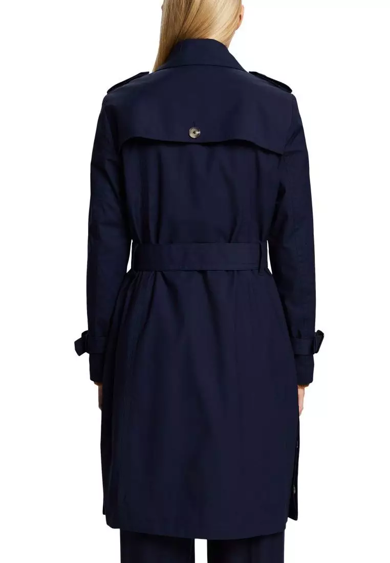 ESPRIT ESPRIT Panelled Trench Coat 2024 Buy ESPRIT Online