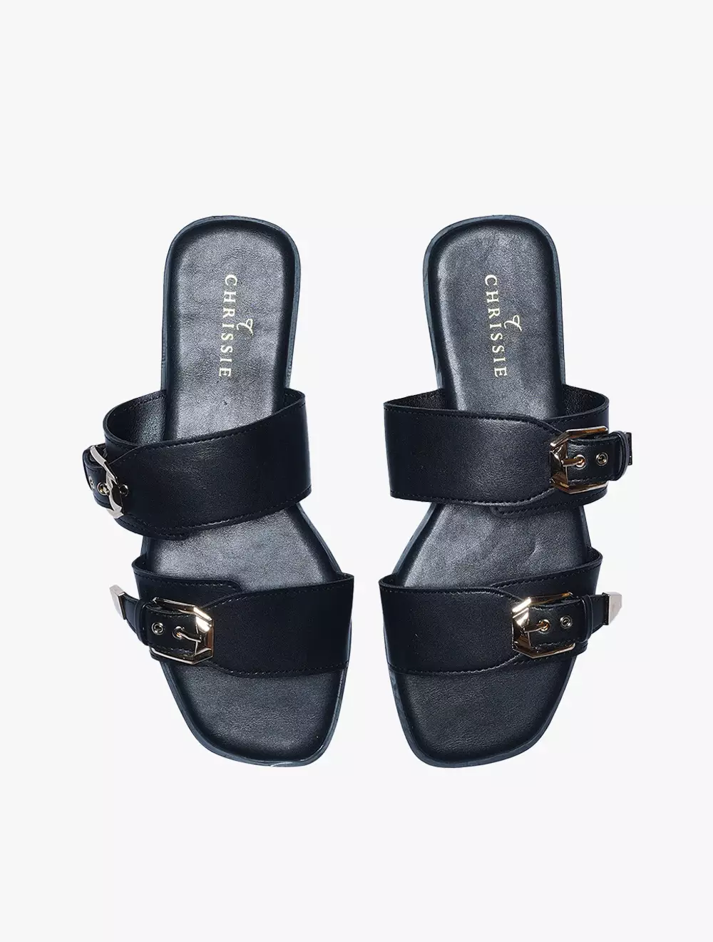 Payless Chrissie Womens Clemira Sandals - Black_05