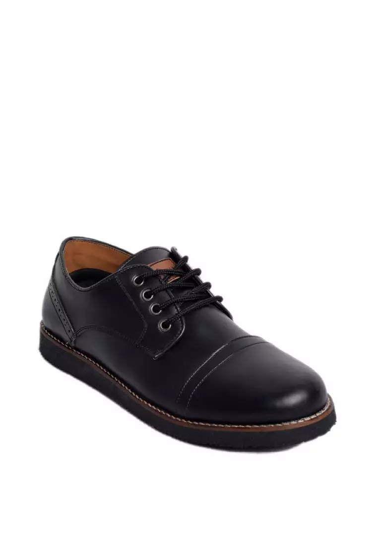 Footstep Footwear Pedro Black Men Shoes