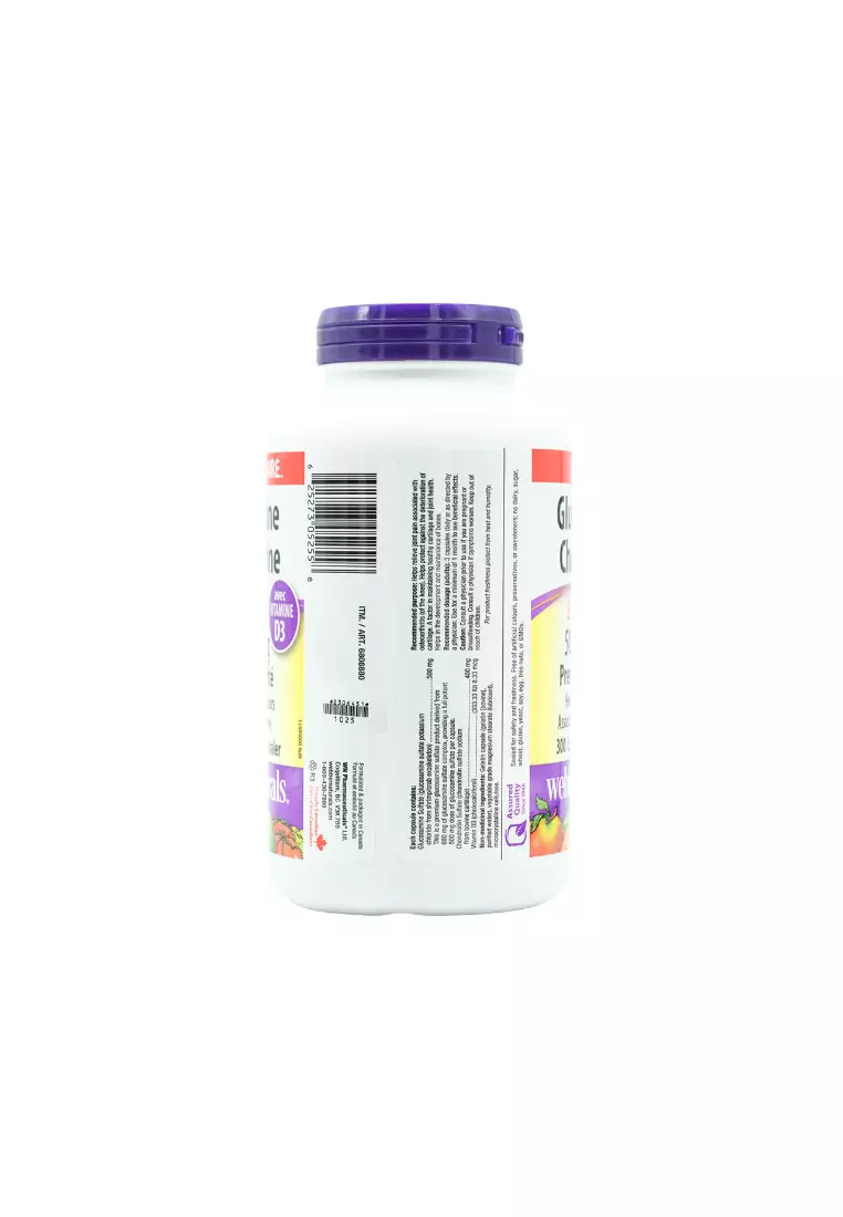 WEBBER NATURALS Glucosamine Chondroitin with Vitamin D3 300capsule(s)
