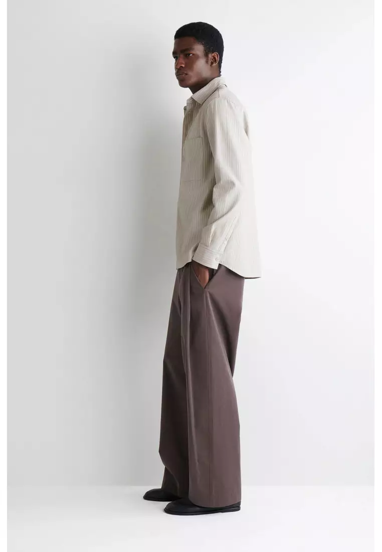 RELAXED TWILL SHIRT