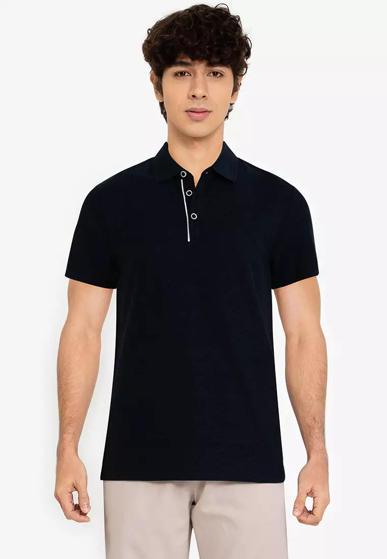 Knitted Polo Shirt