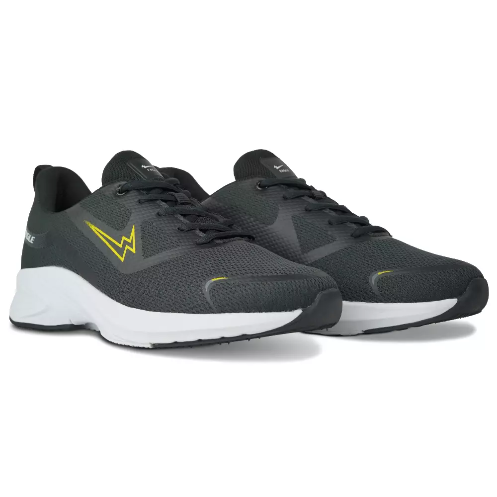 Eagle Sepatu Sneakers Lifestyle Lord - HITAM/PUTIH