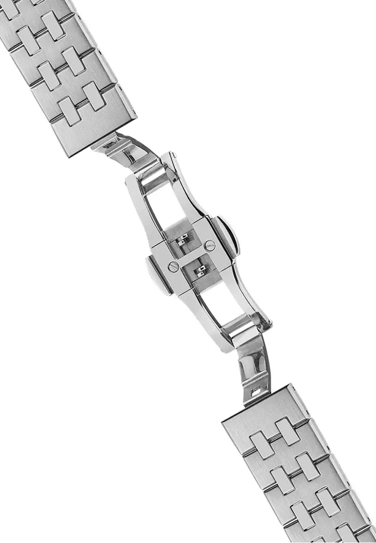 (FREE GIFT) Ingersoll Broadway Silver Stainless Steel Analog Automatic Watch For Men INI12905 IC003GB-GWP