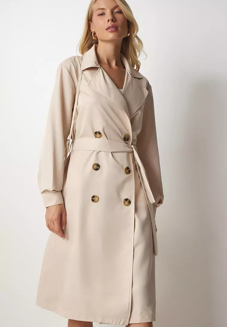 Double Breasted Trench Coat