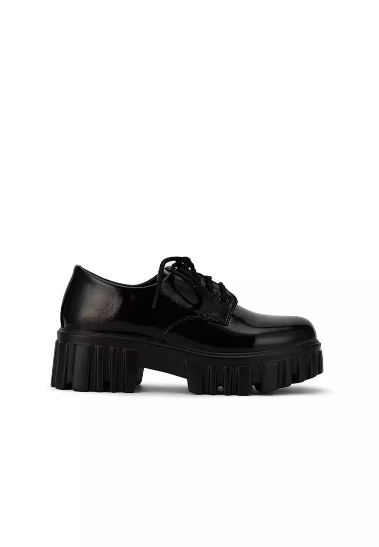 Discount on Nose  shoes - SKU: LACE-UP PLATFORM LOW HEEL OXFORD