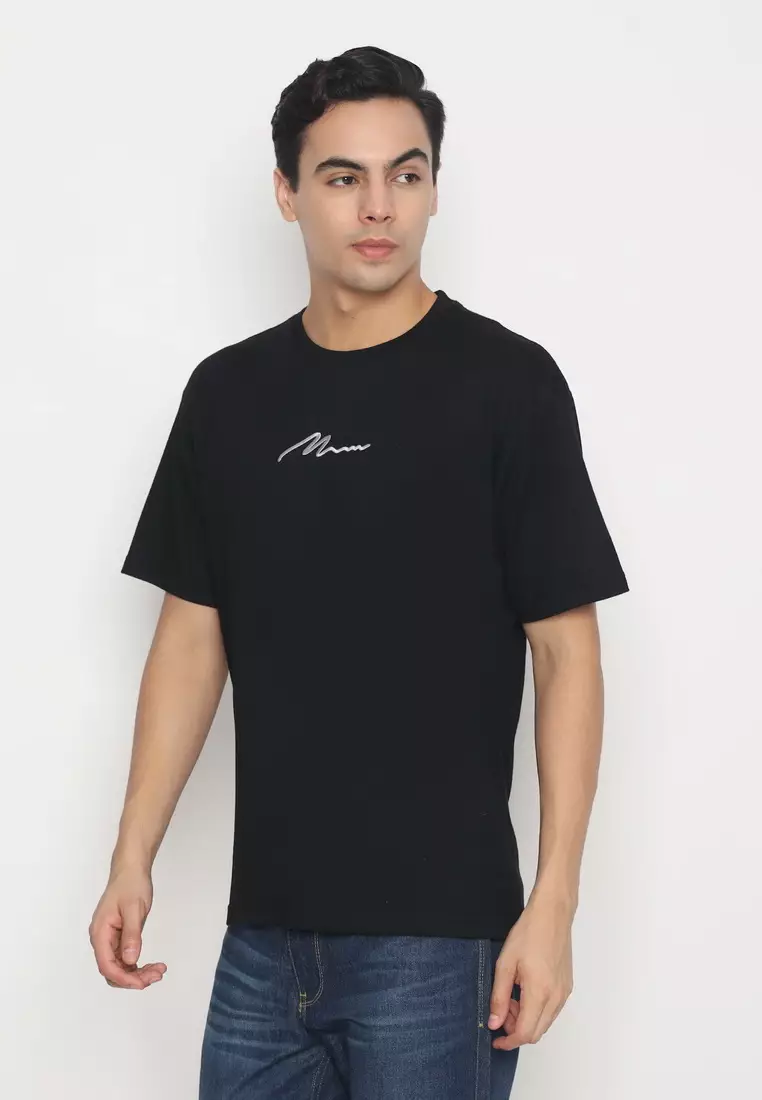 NX T-Shirt Cotton Combed Tebal Pria 207370391