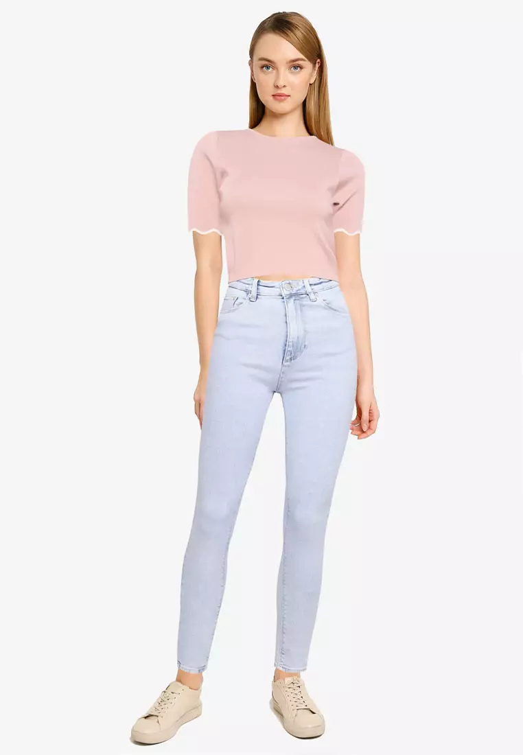 High Rise Skinny Jeans