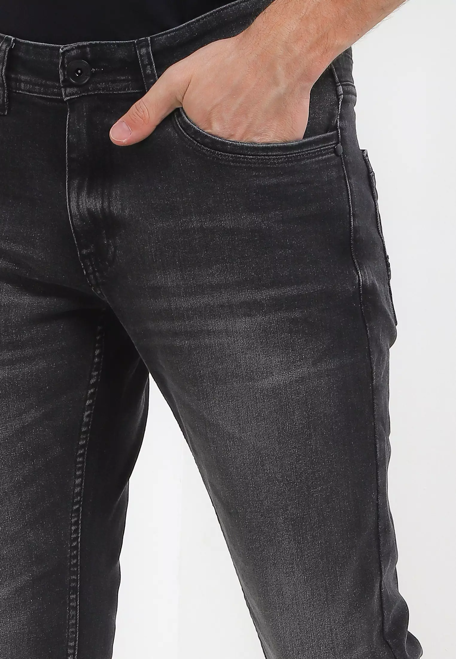 Cressida Slim Fit Jeans A287A - Grey