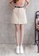 XAFITI beige Women's High Waist Front Slit Pack Hip A-line Skirt C04AEAA5DE2345GS_7