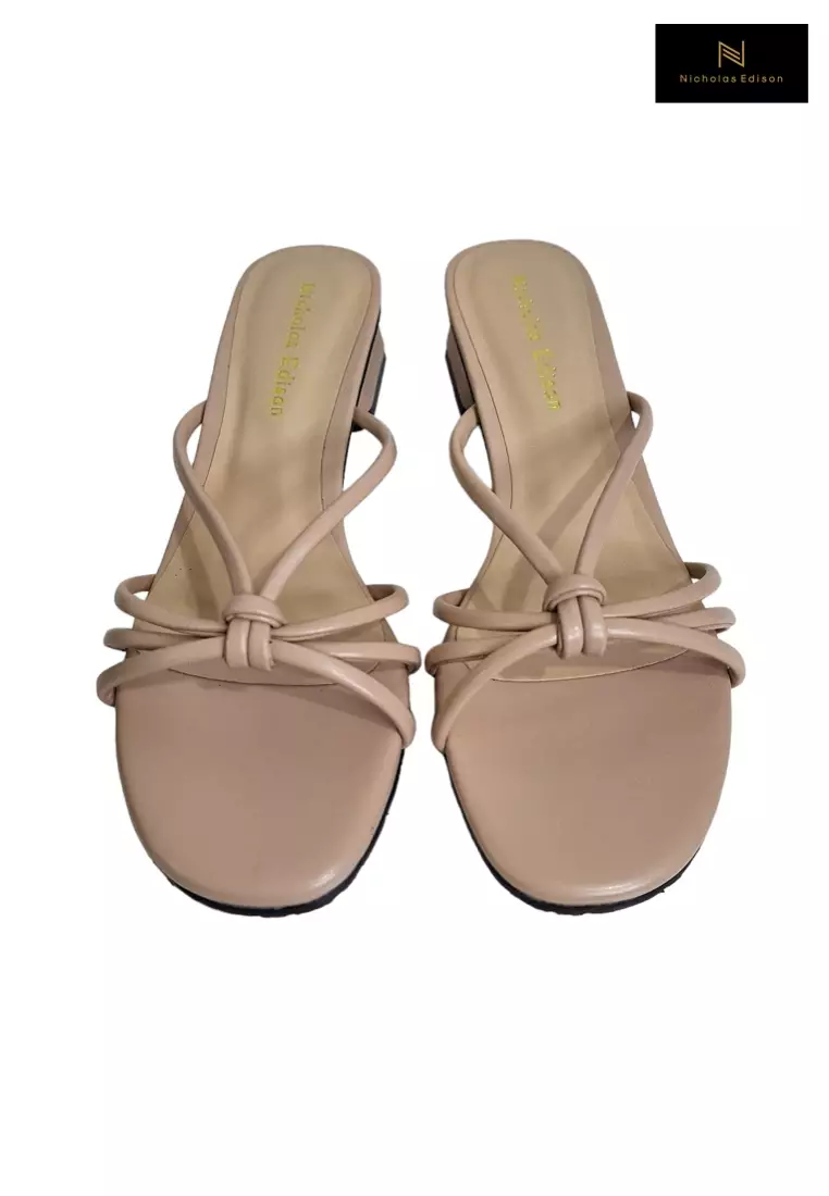 NIcholas Edison Heel Yafa Beige