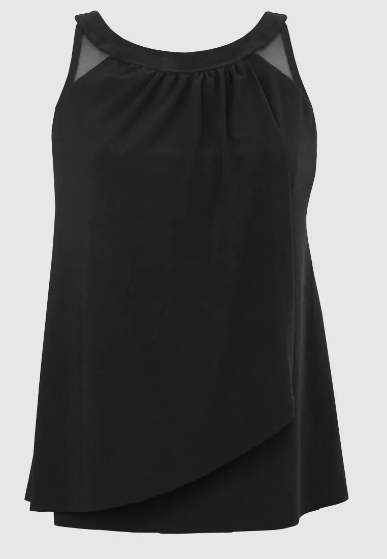 Buy Miraclesuit Swim Illusionists Ursula Underwired High Neck Tankini