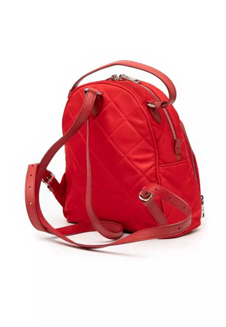 Pre-Loved Prada Impuntu Tessuto Backpack