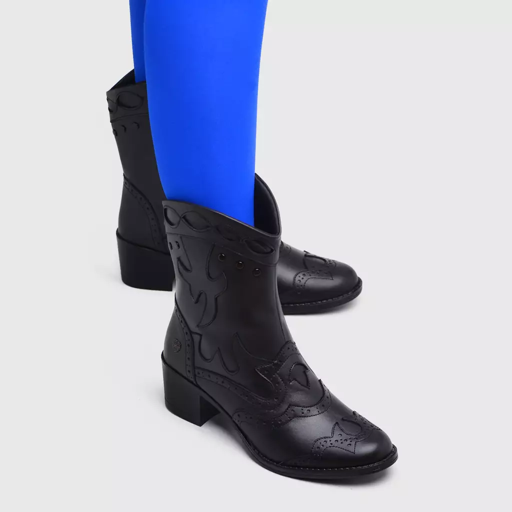 Nataca Boots Genuine Leather Black