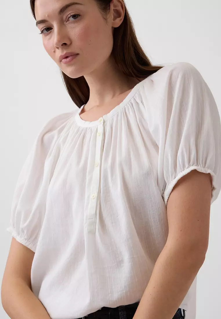 Puff Sleeves Top