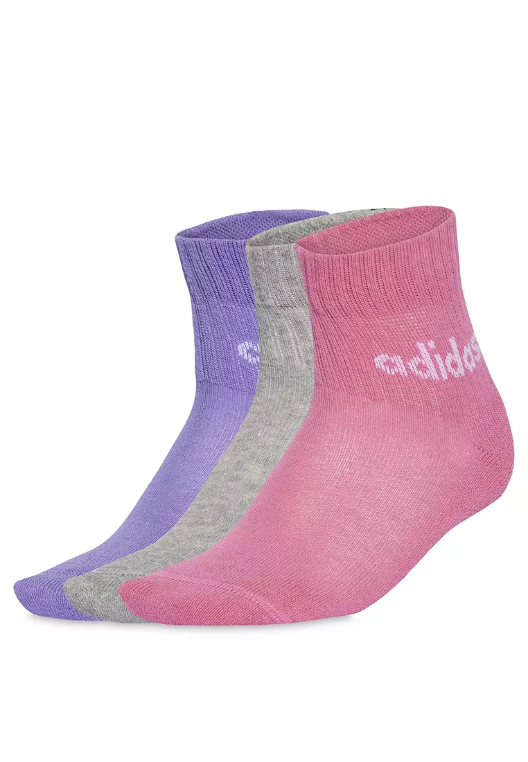 Linear Ankle Socks 5 Pairs