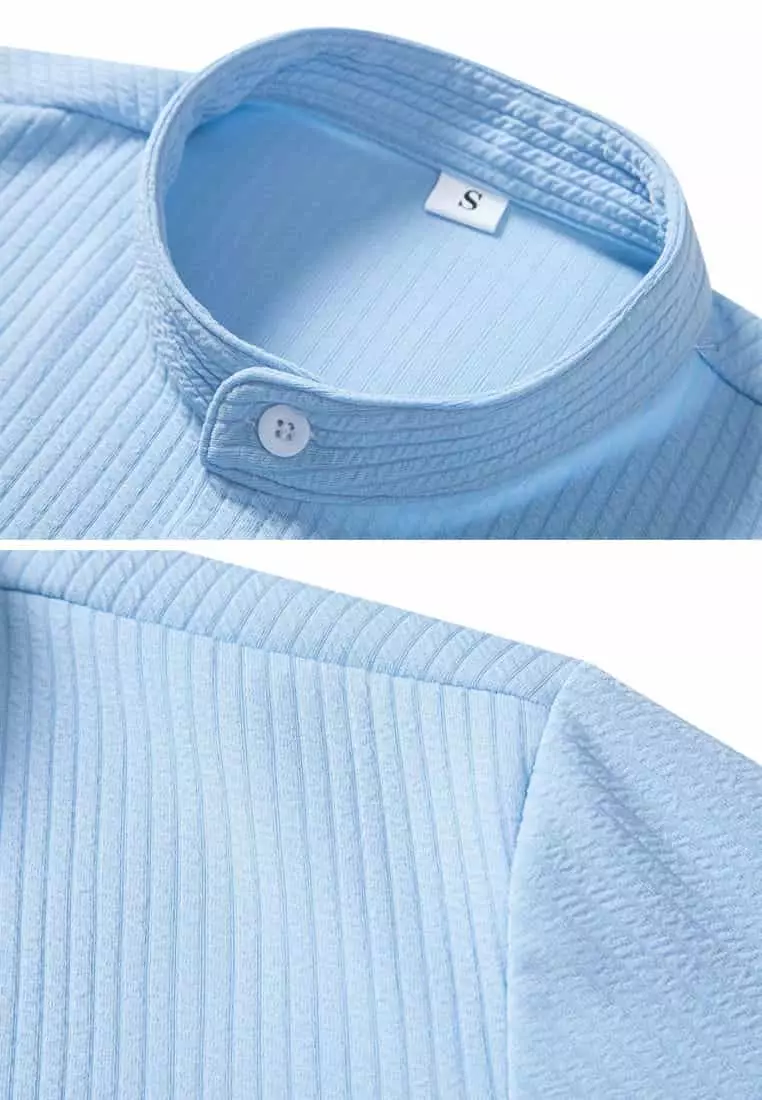 Fitted Stripe Shirt YL-HZ72