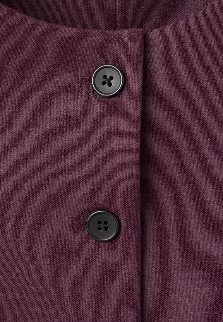 Suit Waistcoat With Buttons