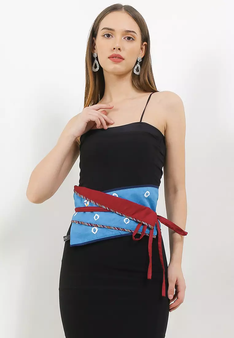 Jual ISVARA BATIK Ciita Obi Belt Original 2025 ZALORA Indonesia ®