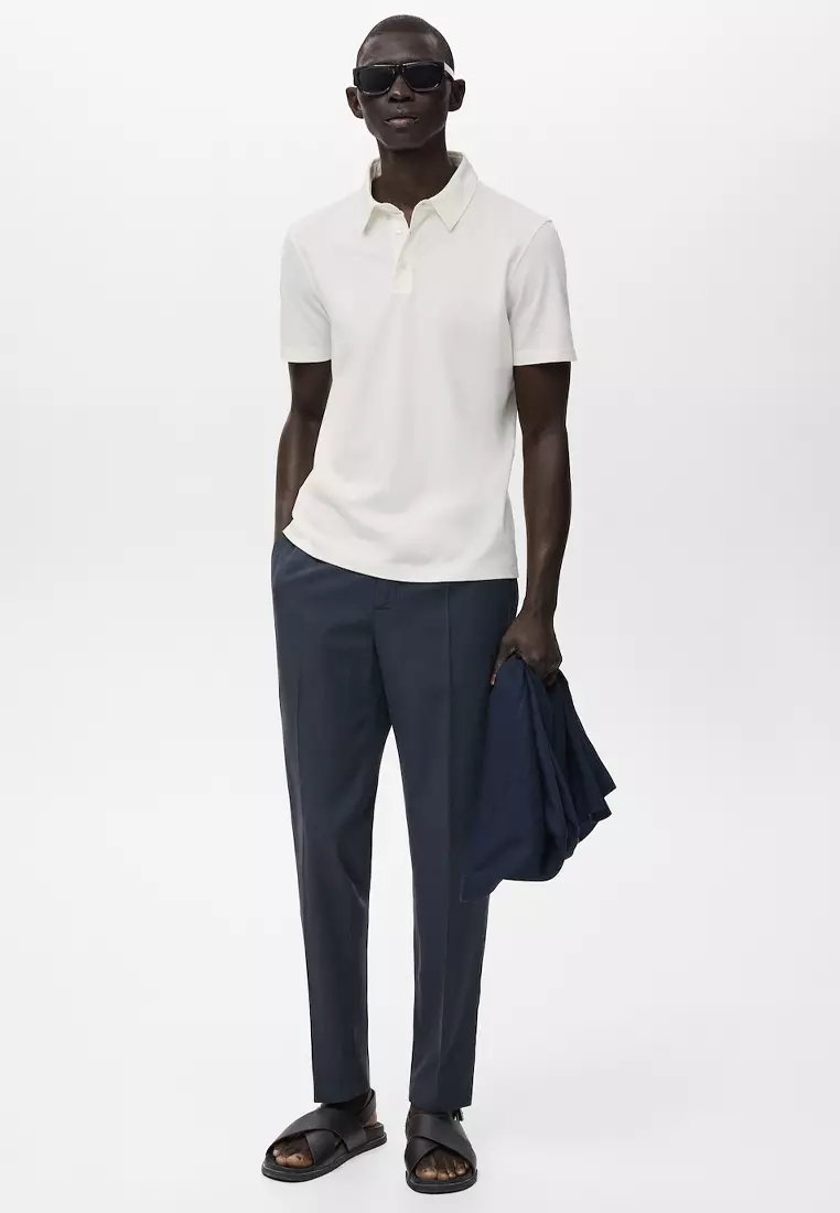 Tapered Crop Trousers