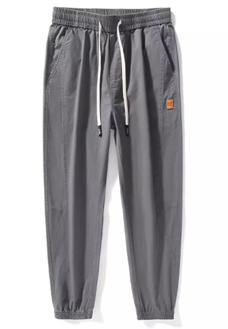 Drawstring Slim Jogger Pants