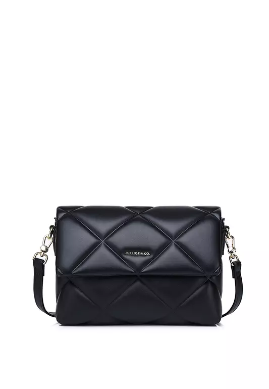 Moon Like U Quilted Flap Crossbody